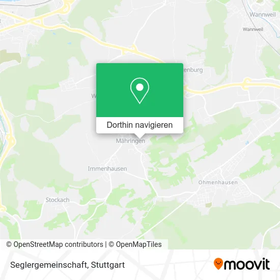 Seglergemeinschaft Karte