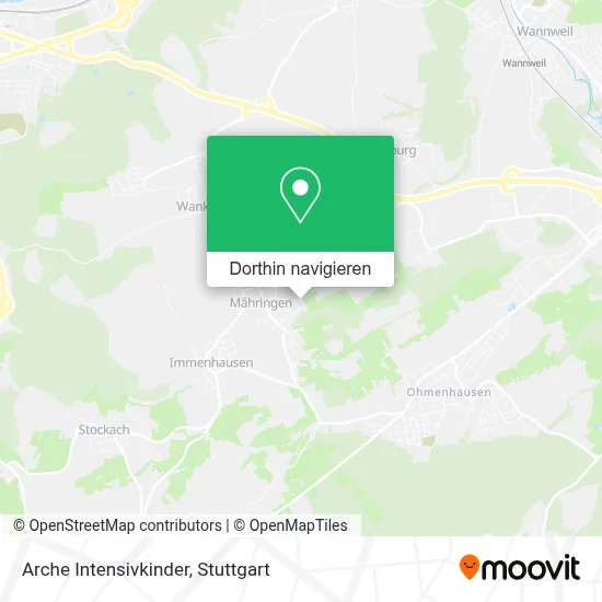 Arche Intensivkinder Karte