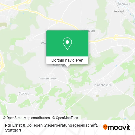 Rgr Ernst & Collegen Steuerberatungsgesellschaft Karte
