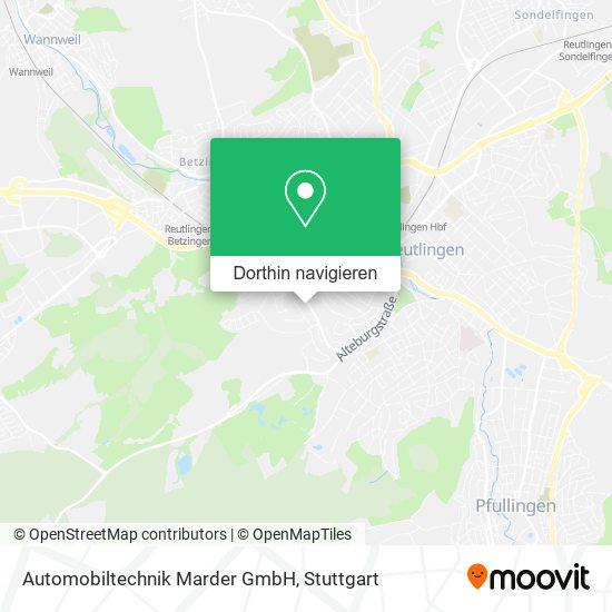 Automobiltechnik Marder GmbH Karte