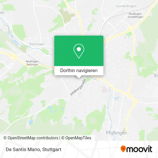 De Santis Mario Karte