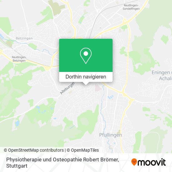Physiotherapie und Osteopathie Robert Brömer Karte