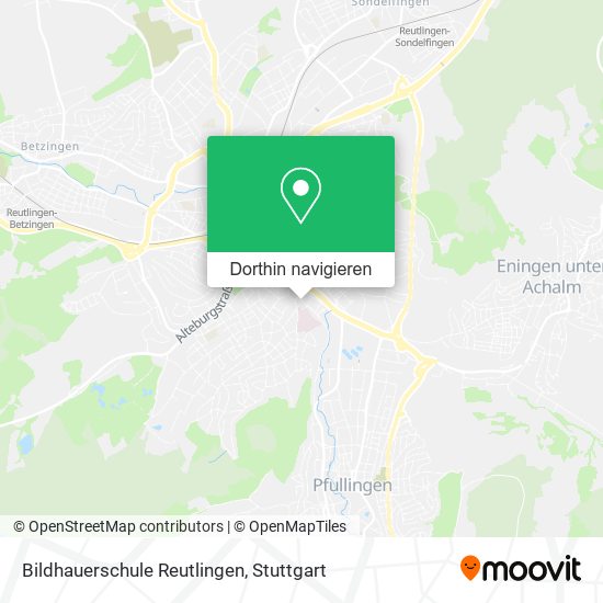 Bildhauerschule Reutlingen Karte