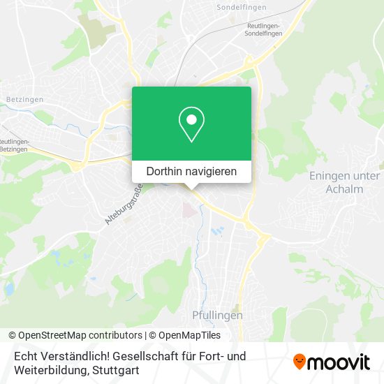 Echt Verständlich! Gesellschaft für Fort- und Weiterbildung Karte