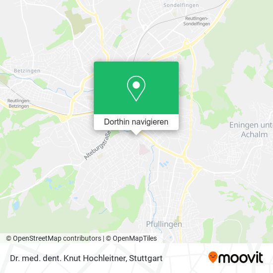 Dr. med. dent. Knut Hochleitner Karte
