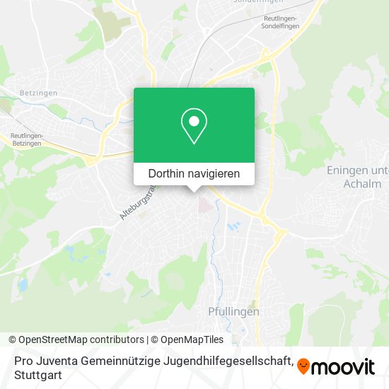 Pro Juventa Gemeinnützige Jugendhilfegesellschaft Karte