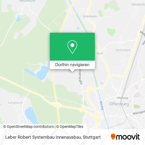 Leber Robert Systembau Innenausbau Karte