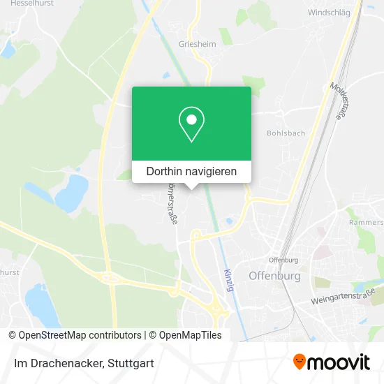 Im Drachenacker Karte