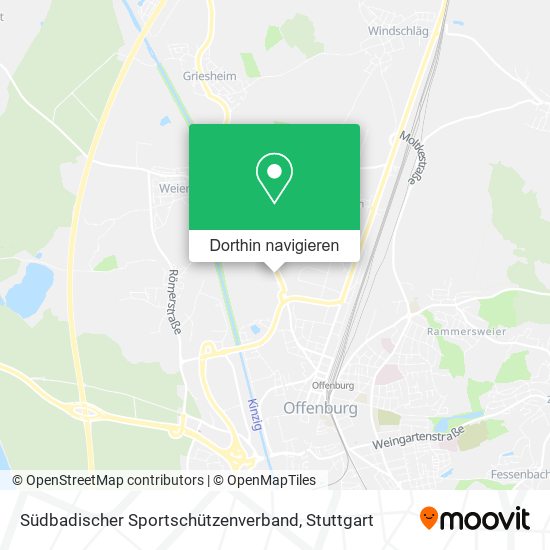Südbadischer Sportschützenverband Karte