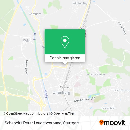 Scherwitz Peter Leuchtwerbung Karte