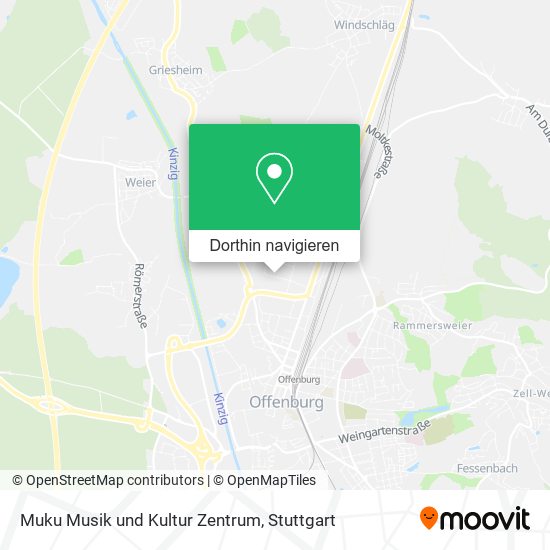 Muku Musik und Kultur Zentrum Karte