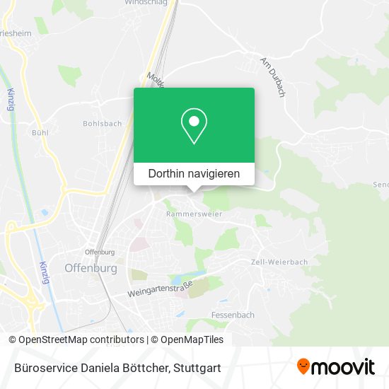 Büroservice Daniela Böttcher Karte