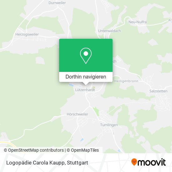Logopädie Carola Kaupp Karte