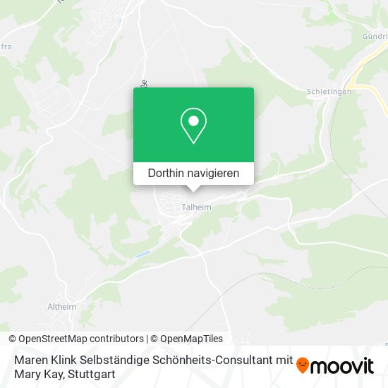 Maren Klink Selbständige Schönheits-Consultant mit Mary Kay Karte
