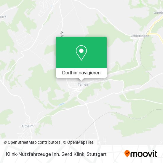 Klink-Nutzfahrzeuge Inh. Gerd Klink Karte