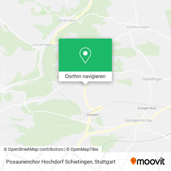 Posaunenchor Hochdorf Schietingen Karte