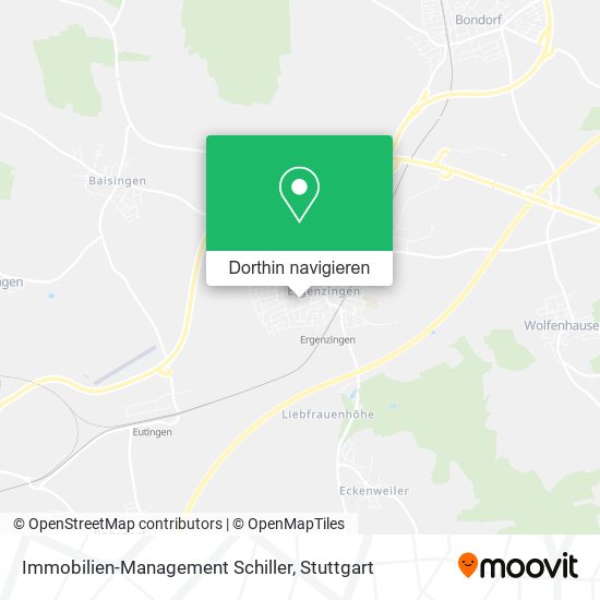 Immobilien-Management Schiller Karte