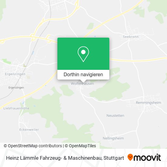 Heinz Lämmle Fahrzeug- & Maschinenbau Karte