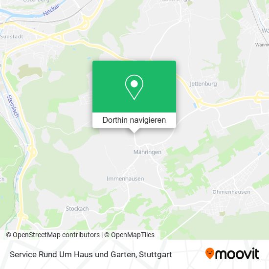 Service Rund Um Haus und Garten Karte