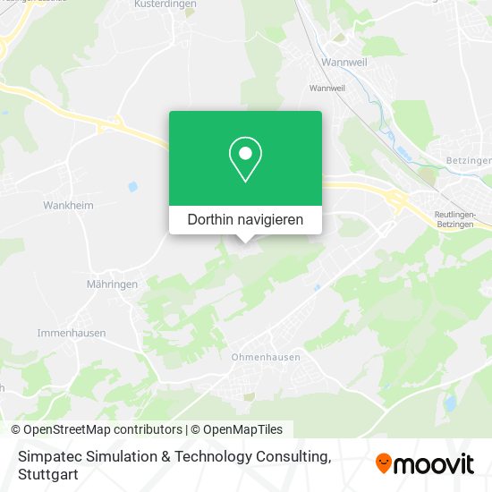 Simpatec Simulation & Technology Consulting Karte
