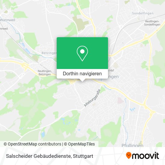 Salscheider Gebäudedienste Karte