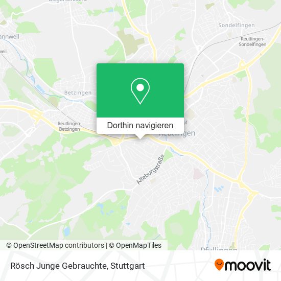 Rösch Junge Gebrauchte Karte