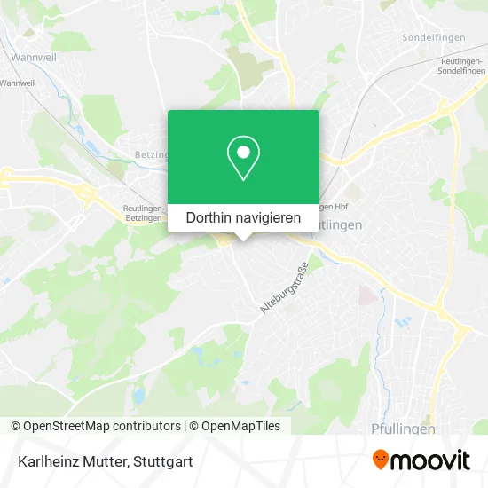 Karlheinz Mutter Karte