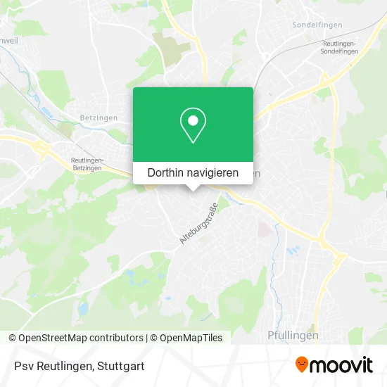 Psv Reutlingen Karte