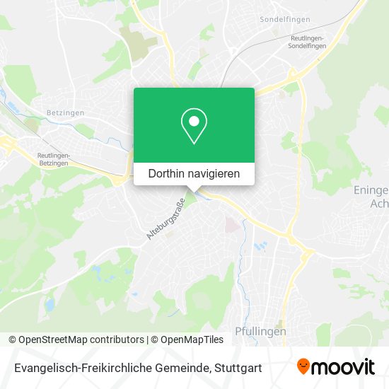 Evangelisch-Freikirchliche Gemeinde Karte