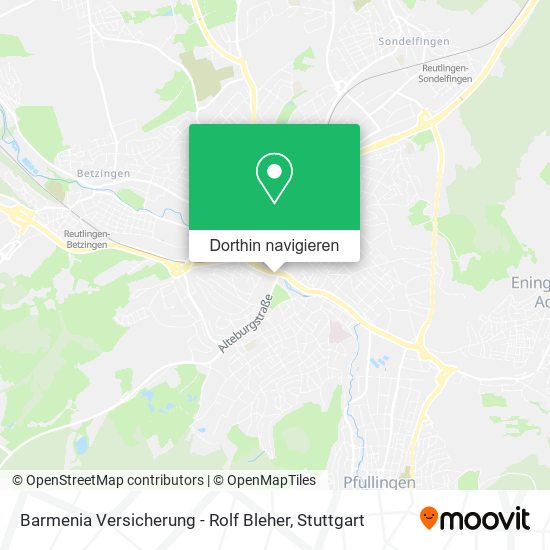 Barmenia Versicherung - Rolf Bleher Karte