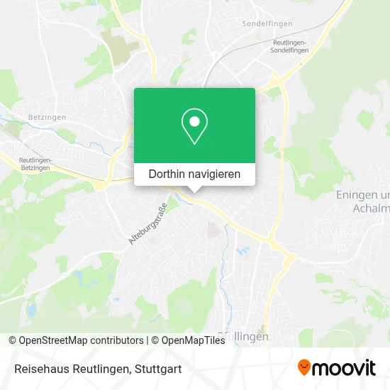Reisehaus Reutlingen Karte