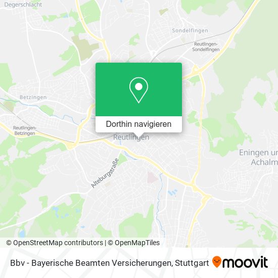 Bbv - Bayerische Beamten Versicherungen Karte