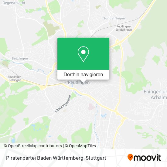 Piratenpartei Baden Württemberg Karte