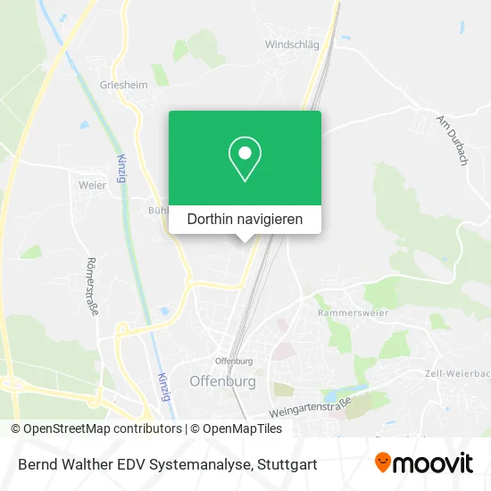 Bernd Walther EDV Systemanalyse Karte