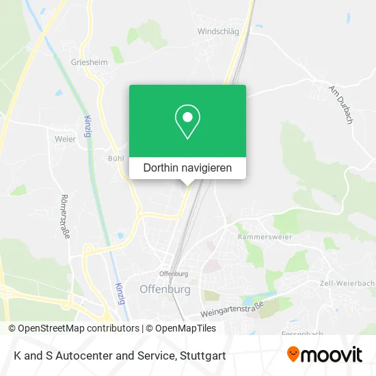 K and S Autocenter and Service Karte