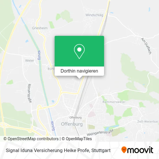 Signal Iduna Versicherung Heike Profe Karte
