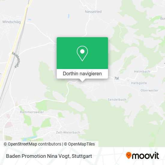 Baden Promotion Nina Vogt Karte