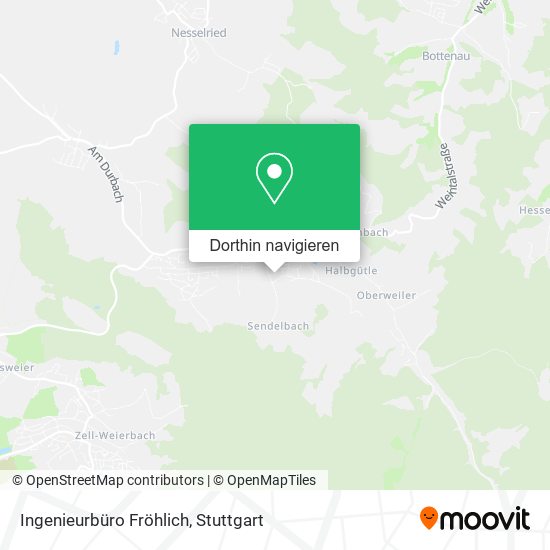 Ingenieurbüro Fröhlich Karte