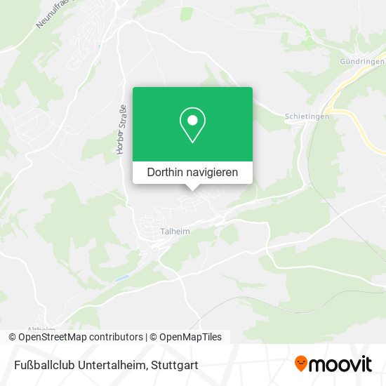 Fußballclub Untertalheim Karte