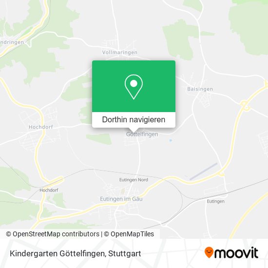 Kindergarten Göttelfingen Karte