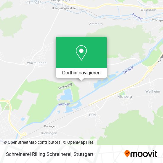 Schreinerei Rilling Schreinerei Karte