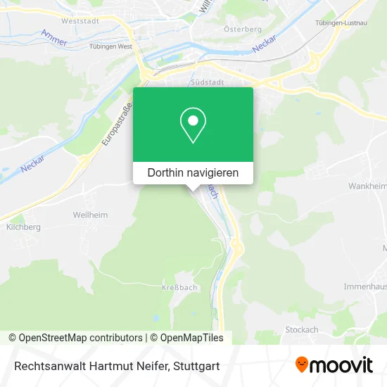 Rechtsanwalt Hartmut Neifer Karte