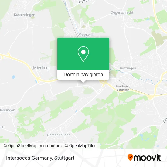 Intersocca Germany Karte