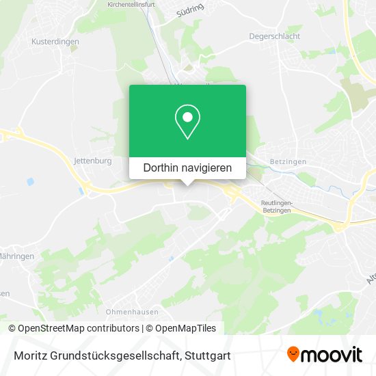 Moritz Grundstücksgesellschaft Karte