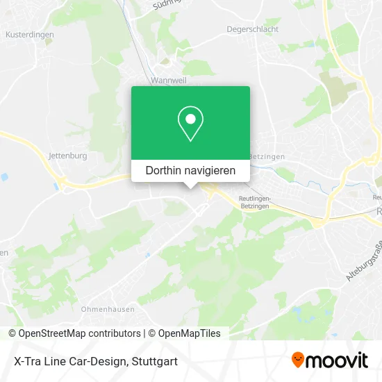 X-Tra Line Car-Design Karte