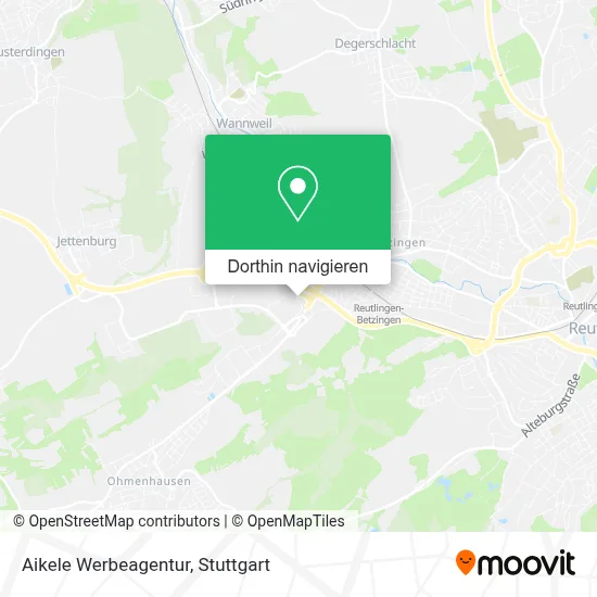 Aikele Werbeagentur Karte