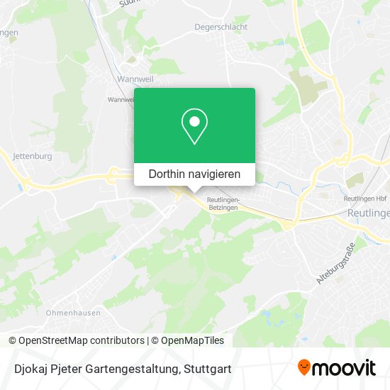 Djokaj Pjeter Gartengestaltung Karte
