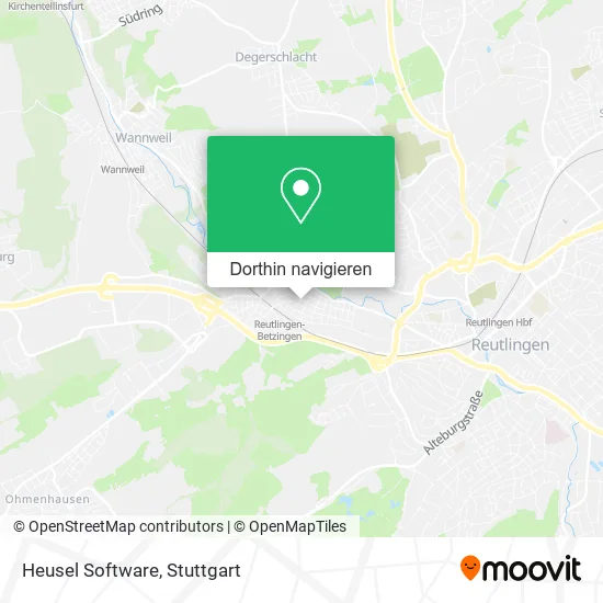 Heusel Software Karte