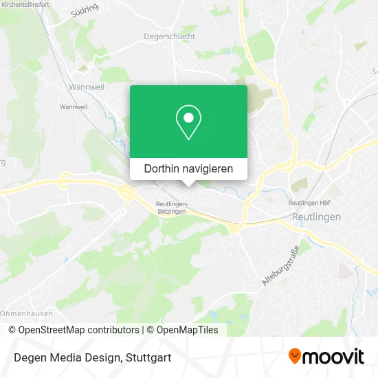 Degen Media Design Karte