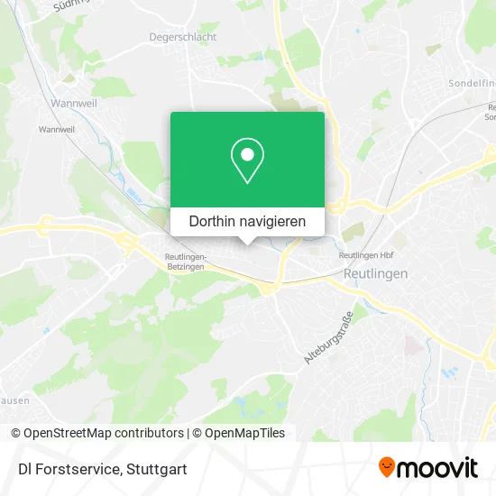 Dl Forstservice Karte